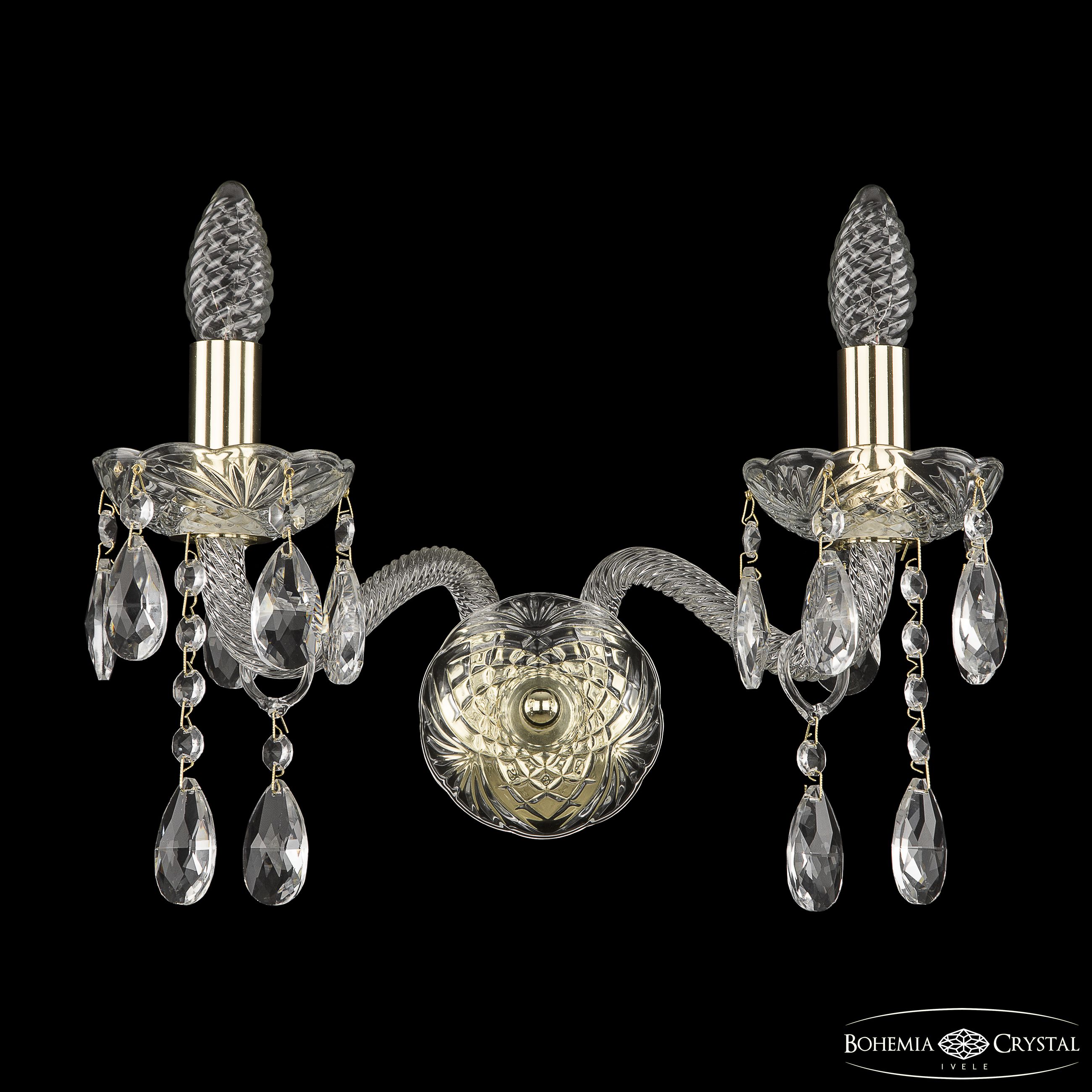 Бра Bohemia Ivele Crystal 107B/2/165 G_BI
