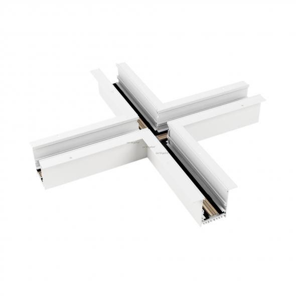 Коннектор крестовой MAG-CON-4560-F-X90 (WH) 026922_ARL