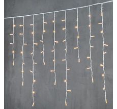 Гирлянда LTC Бахрома 3,2 x 0,9 м Экстра Тепло-Белая 220В, 168 LED LL168-8-2EWW