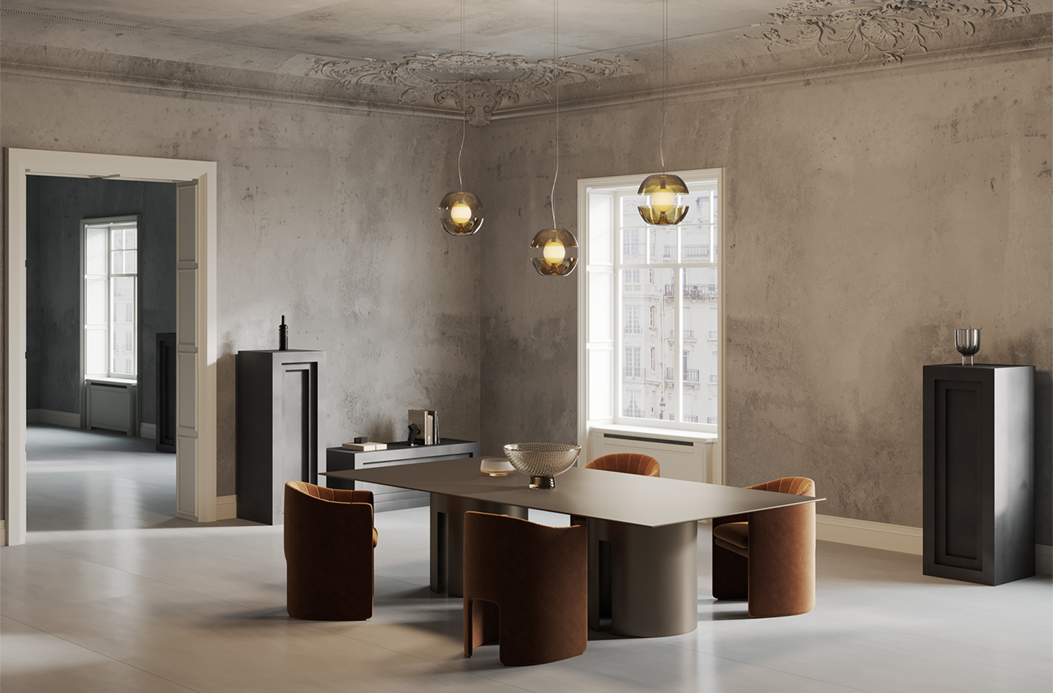 Подвесной светильник Maytoni Rebel MOD322PL-L6G3K_MY