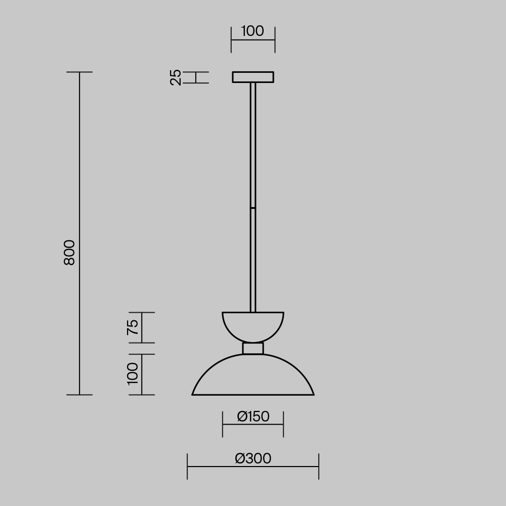 Подвесной светильник Freya Essence FR5490CL-01BS_MY