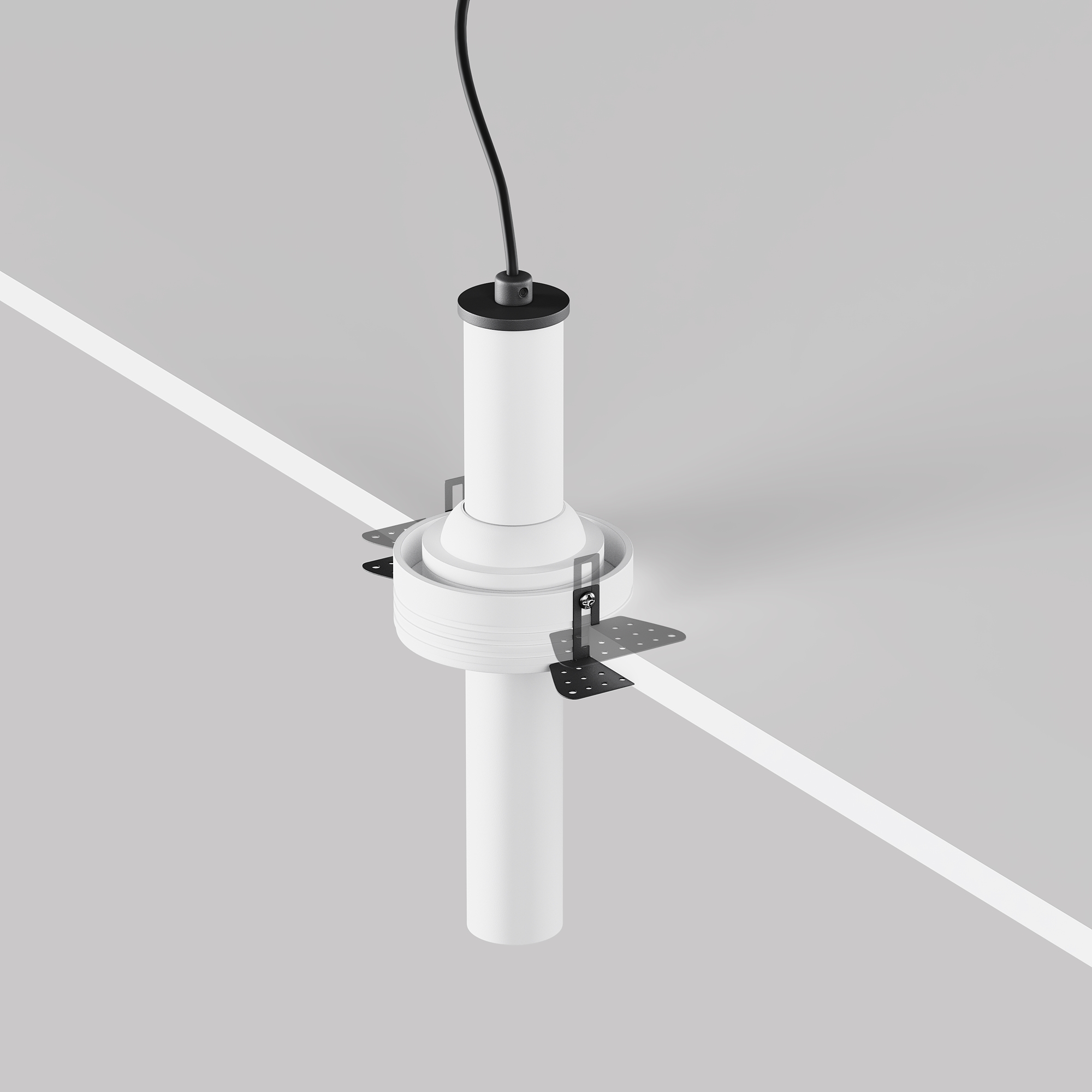 Встраиваемый светильник Maytoni Technical Focus T C140TRS-L200-7W4K-W_MY