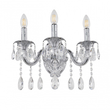 Бра с хрустальными подвесками Bohemia Ivele Crystal AL7901B10/3/175 A NW_BI