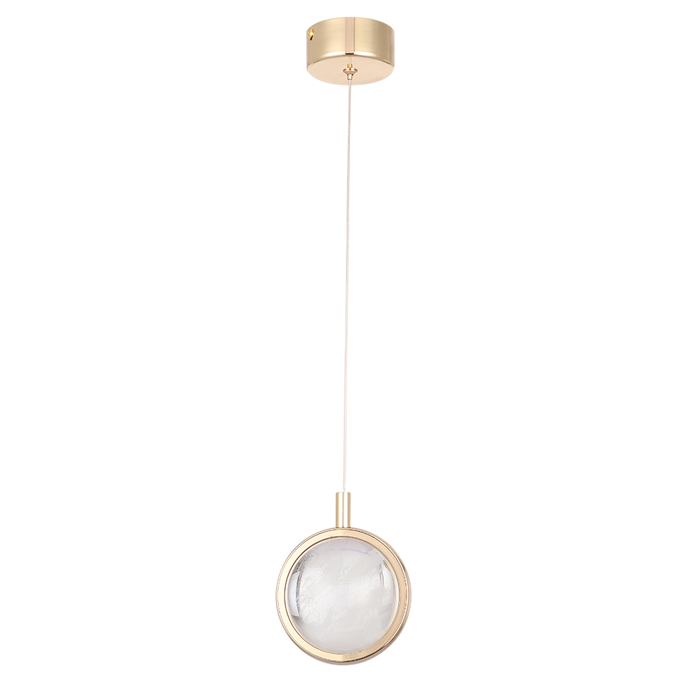Подвесной светильник Crystal Lux CIELO CIELO SP6W LED GOLD_CR