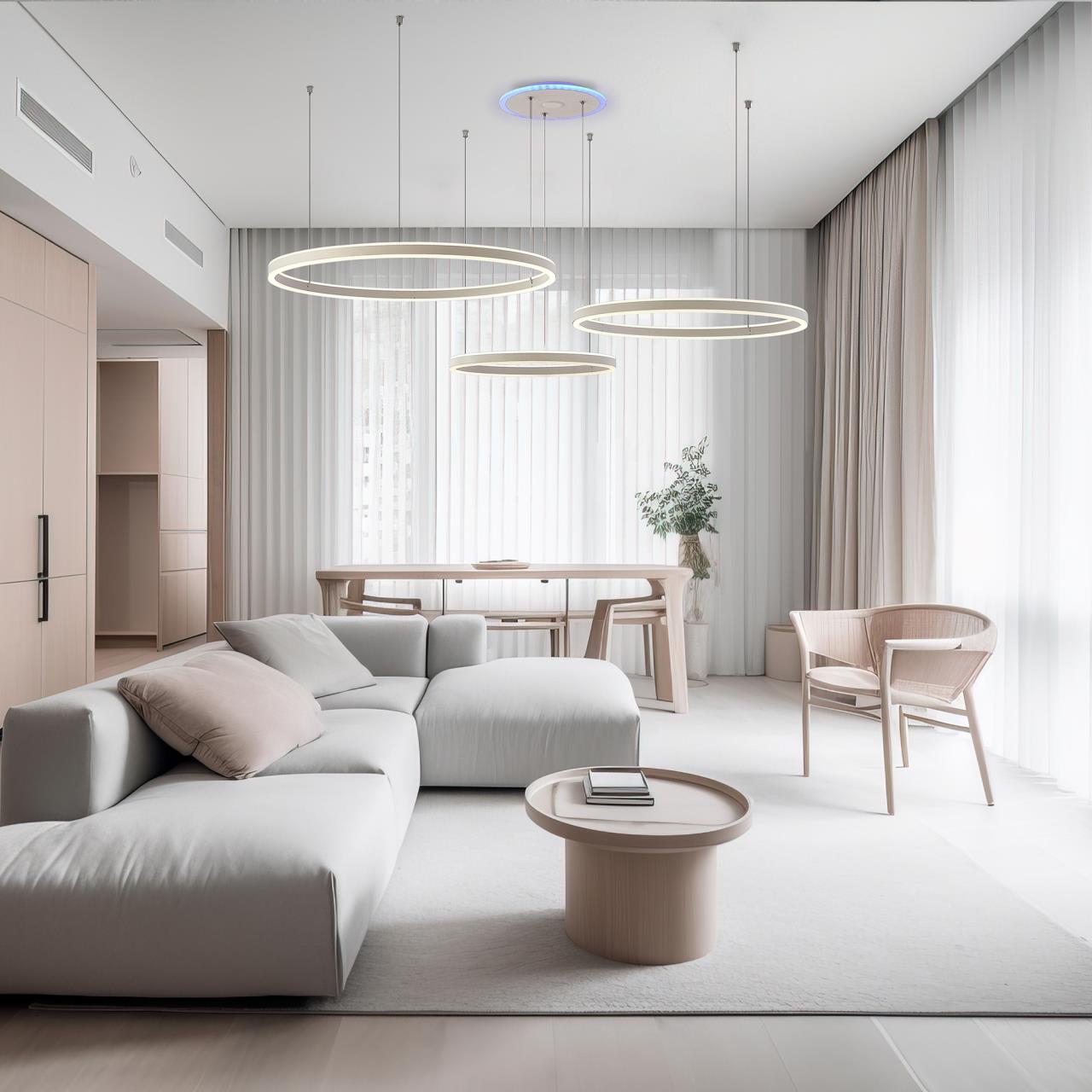 Умная подвесная люстра Citilux Дуэт CL719A700