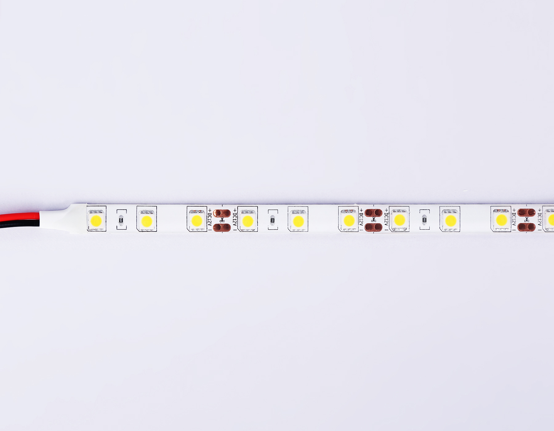 Светодиодная лента 5050 60Led, 14.4W m, 12V IP65 4500K 5m Ambrella Light GS GS2102_AMB