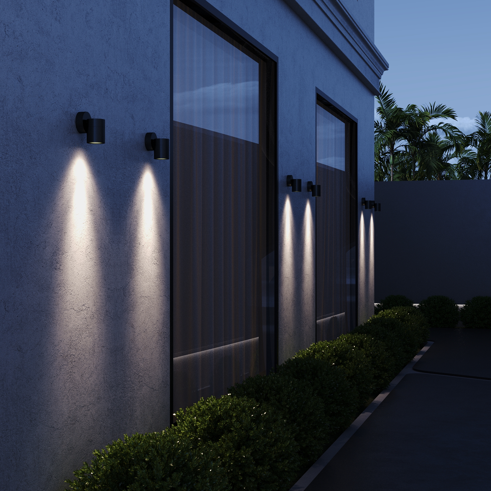 Уличный настенный светильник ST LUCE TUBO SL9008.401.01