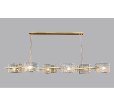 Подвесная люстра iLamp Dallas 2078-6L BR_IP