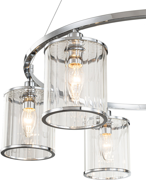 Подвесная люстра (13022/6P Chrome) Indigo V000407