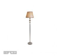 Торшер ILamp Brooklyn F2401-1 Nickel_IP