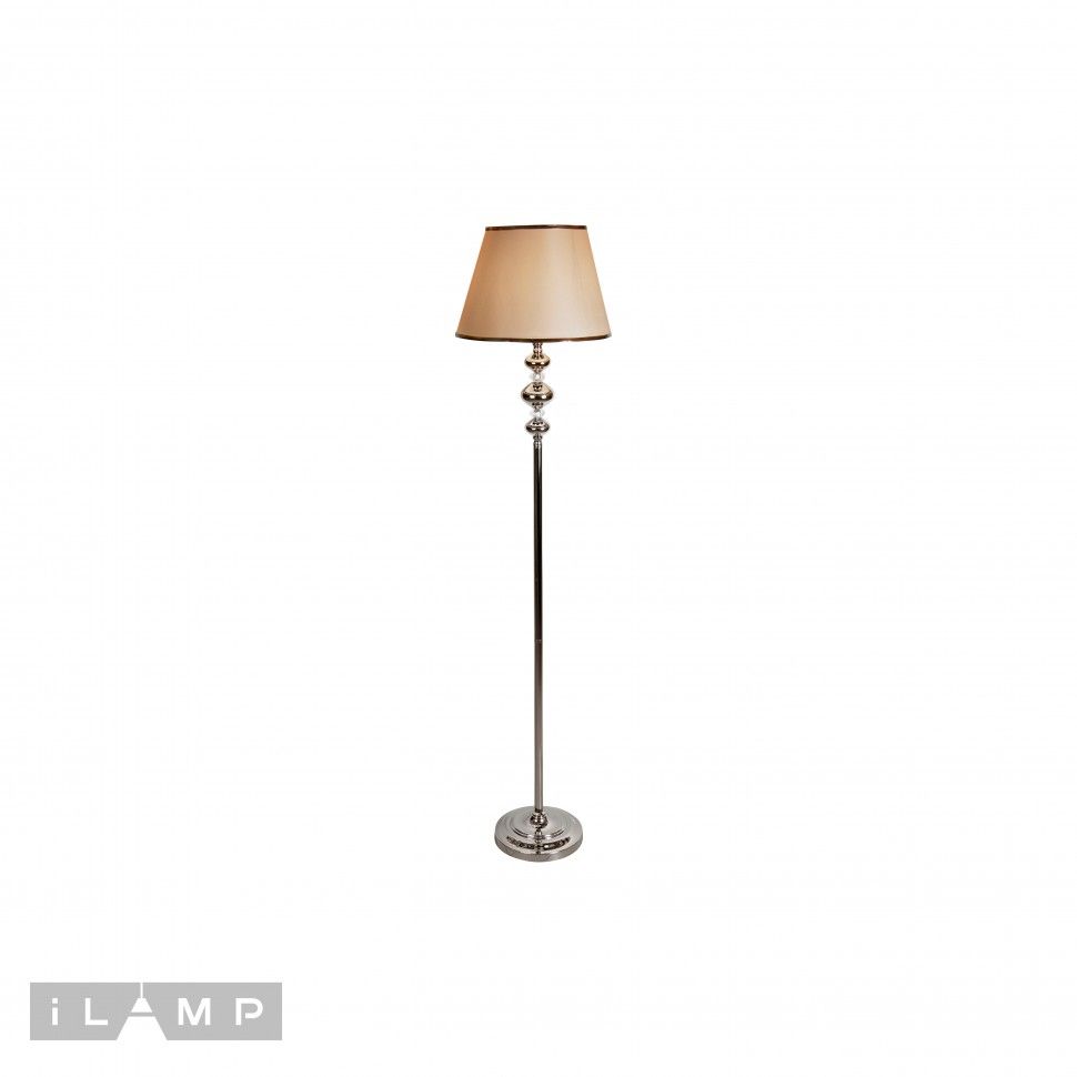 Торшер ILamp Brooklyn F2401-1 Nickel_IP