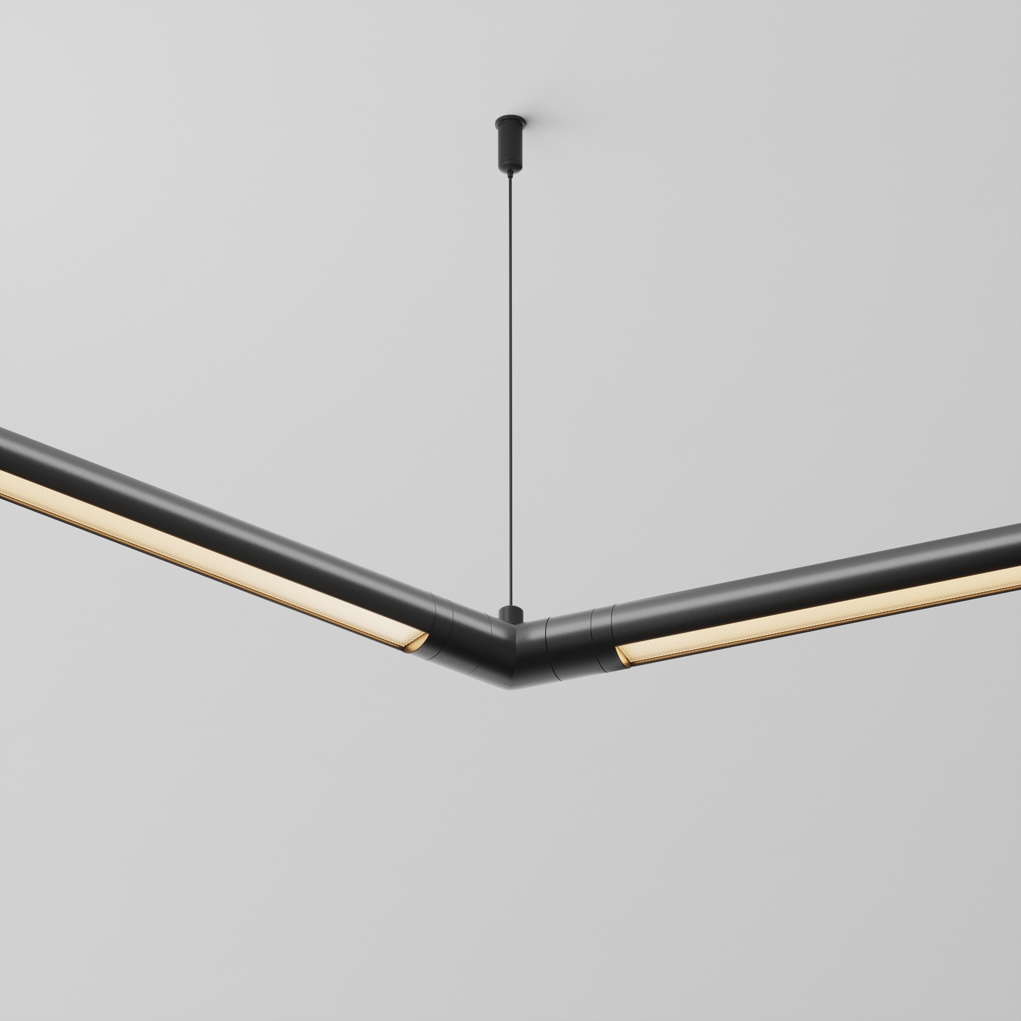 Угловой коннектор 120° для системы Shelf без ввода питания Maytoni CA018LWC-B_MY