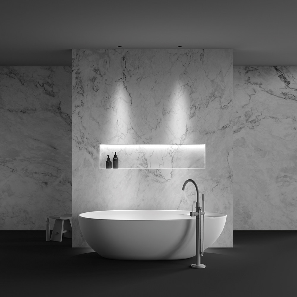 Встраиваемый светильник Maytoni Dip DL124-10W-3K-TRS-B_MY