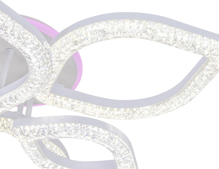 Потолочная люстра светодиодная 100 вт (+ночной режим) светодиодная Escada 10289/6LED BL_ESC