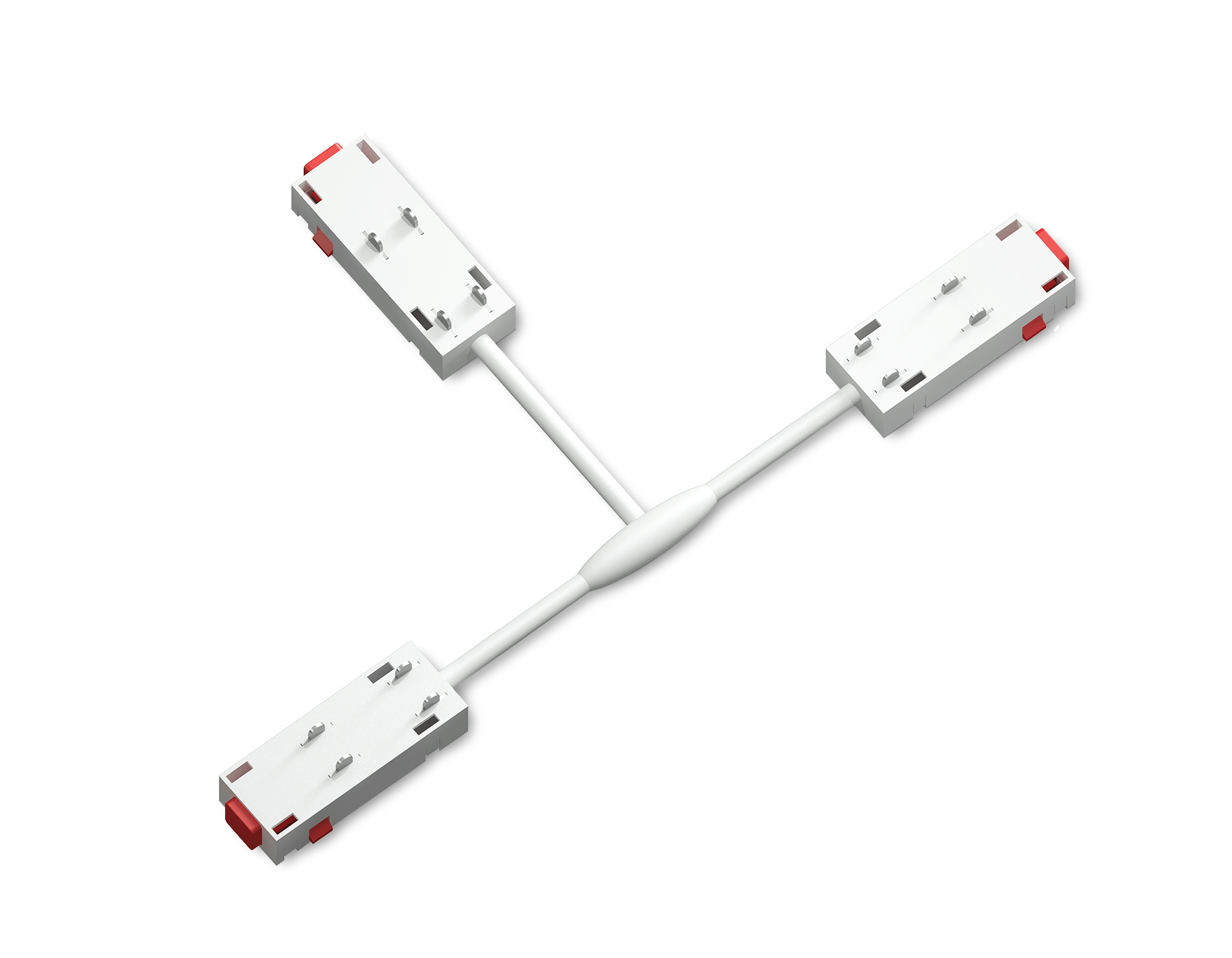 Коннектор питания T-образный для шинопровода Ambrella Light Magnetic GL1113_AMB