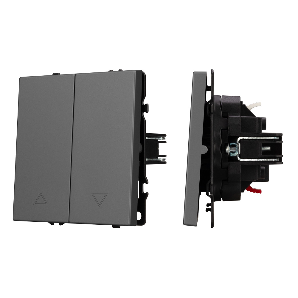 Механизм выключателя управления шторами SWT-NOBE-MKR2-SFPL-GR (230V, 10A) ( Arlight 054275_ARL