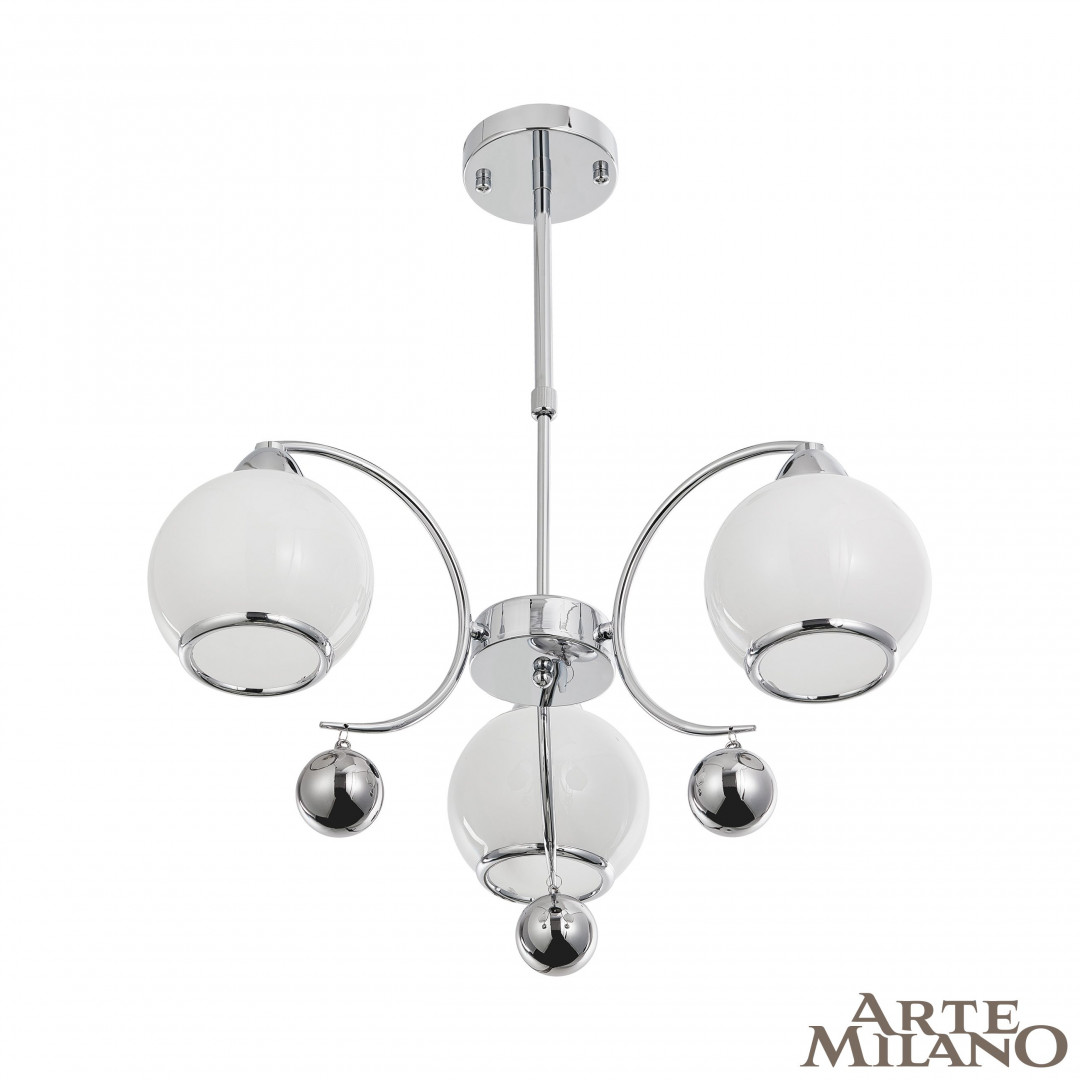 Потолочная люстра Arte Milano Neapolis 276207/3 Ni