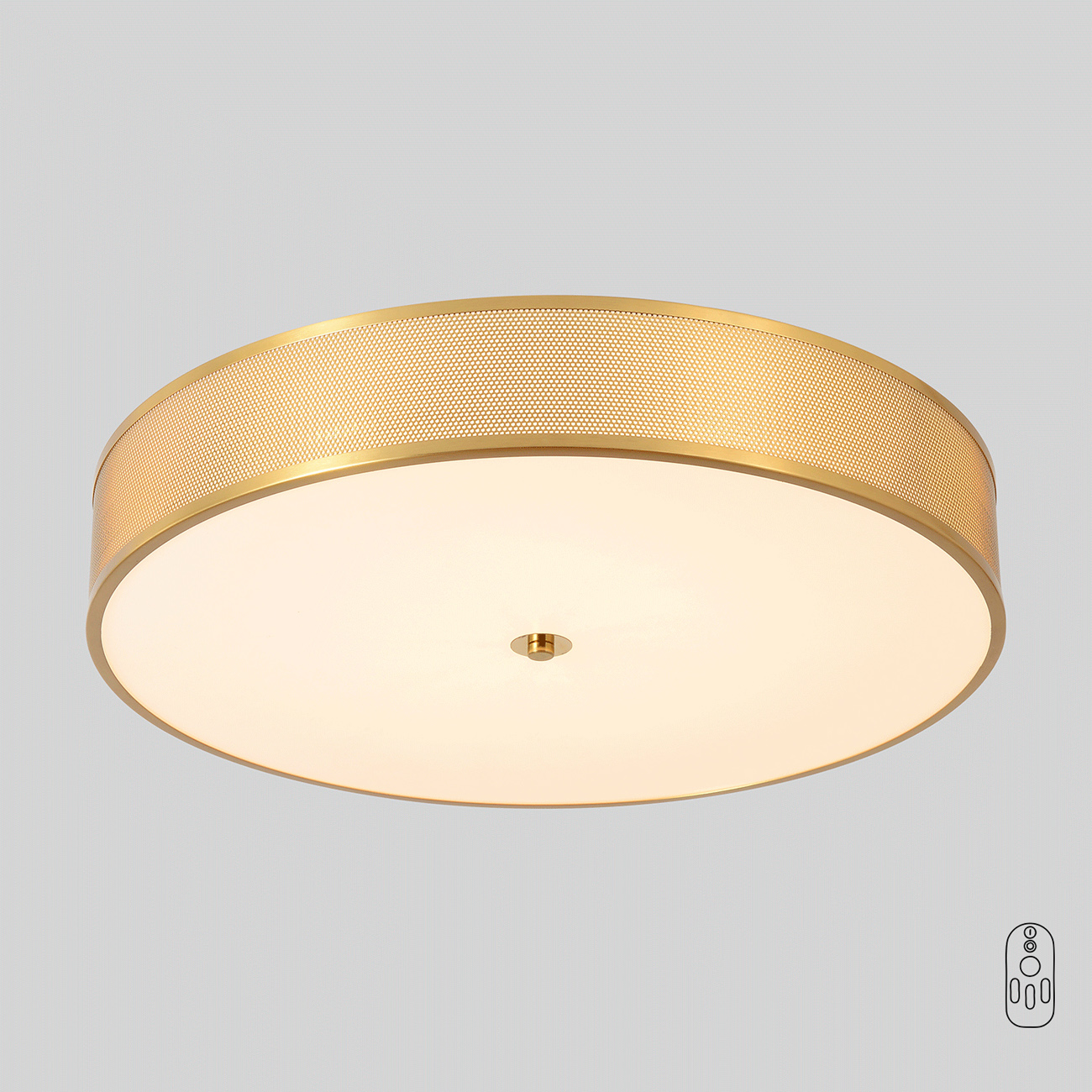 Потолочный светильник Crystal Lux BUTTON PL40W LED_CR
