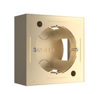 Коробка для накладного монтажа (шампань) Werkel a053529_WR