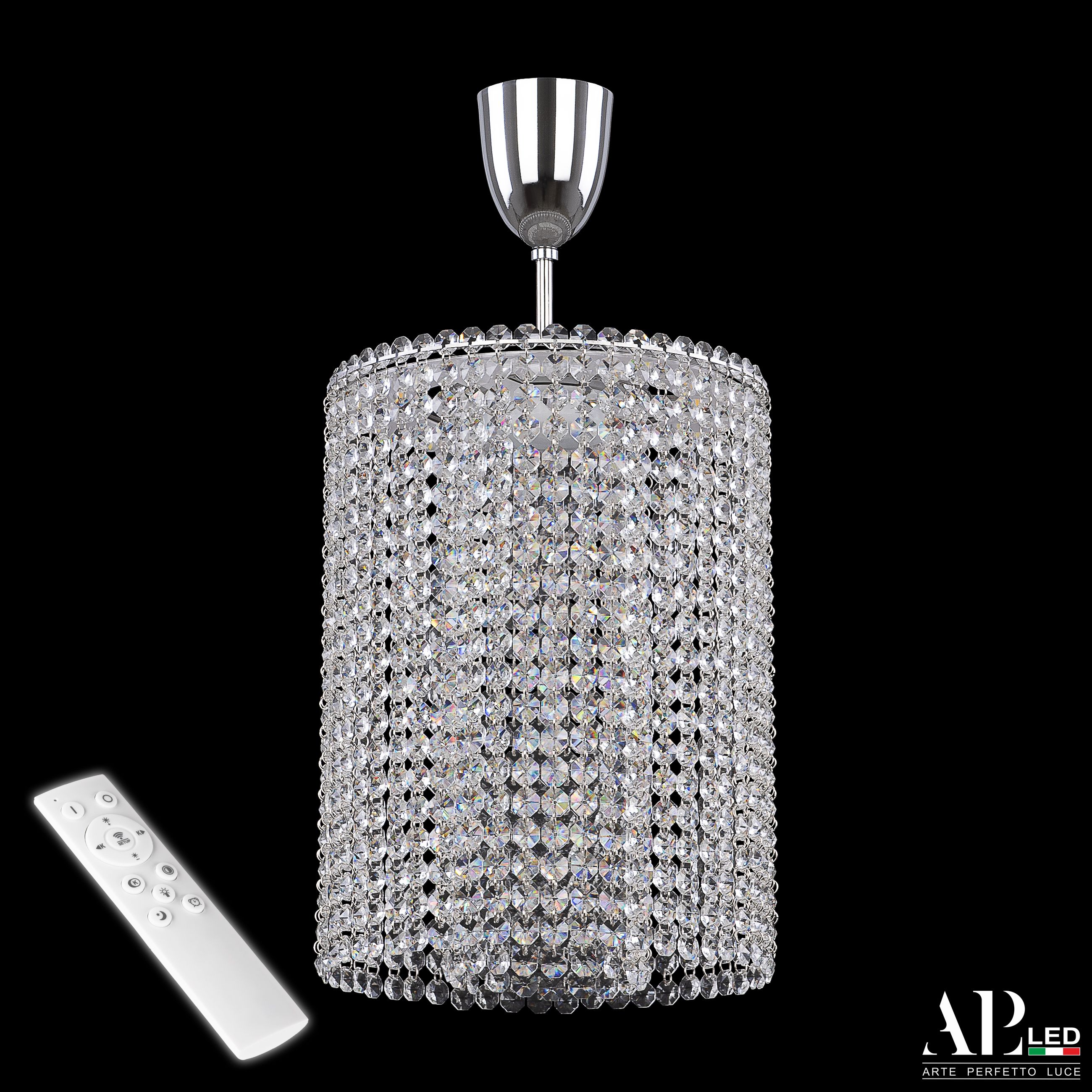 Подвесной светильник APL LED Sicilia SH01.25.A.LED-DIM.Ni.Tube_BI