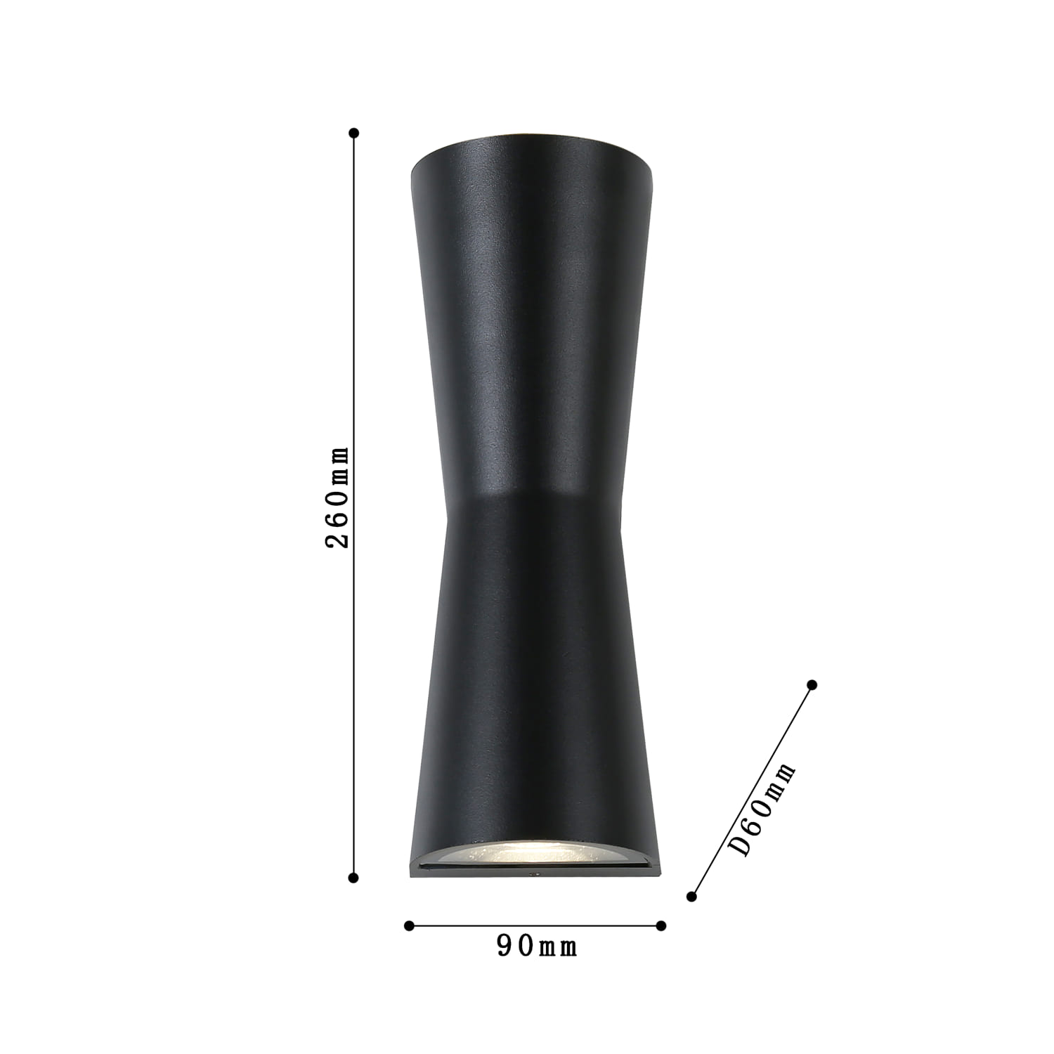 Уличный настенный светильник Lenis Longus 2684-2W