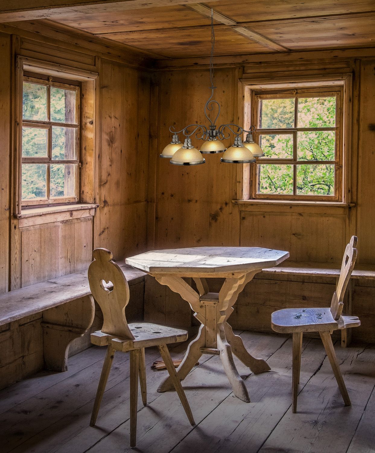 Подвесная люстра Globo Sassari 6905-5_GL