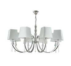Подвесная люстра Crystallux MARSELA MARSELA SP-PL8 NICKEL_CR
