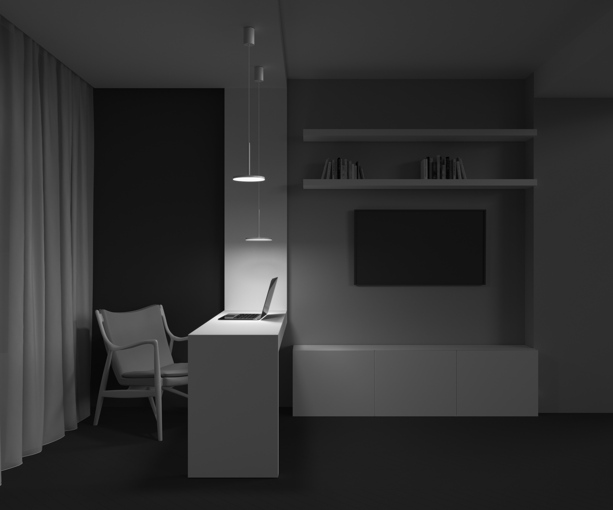 Подвесной светильник Maytoni Technical Plato P076PL-L12W3K-W_MY