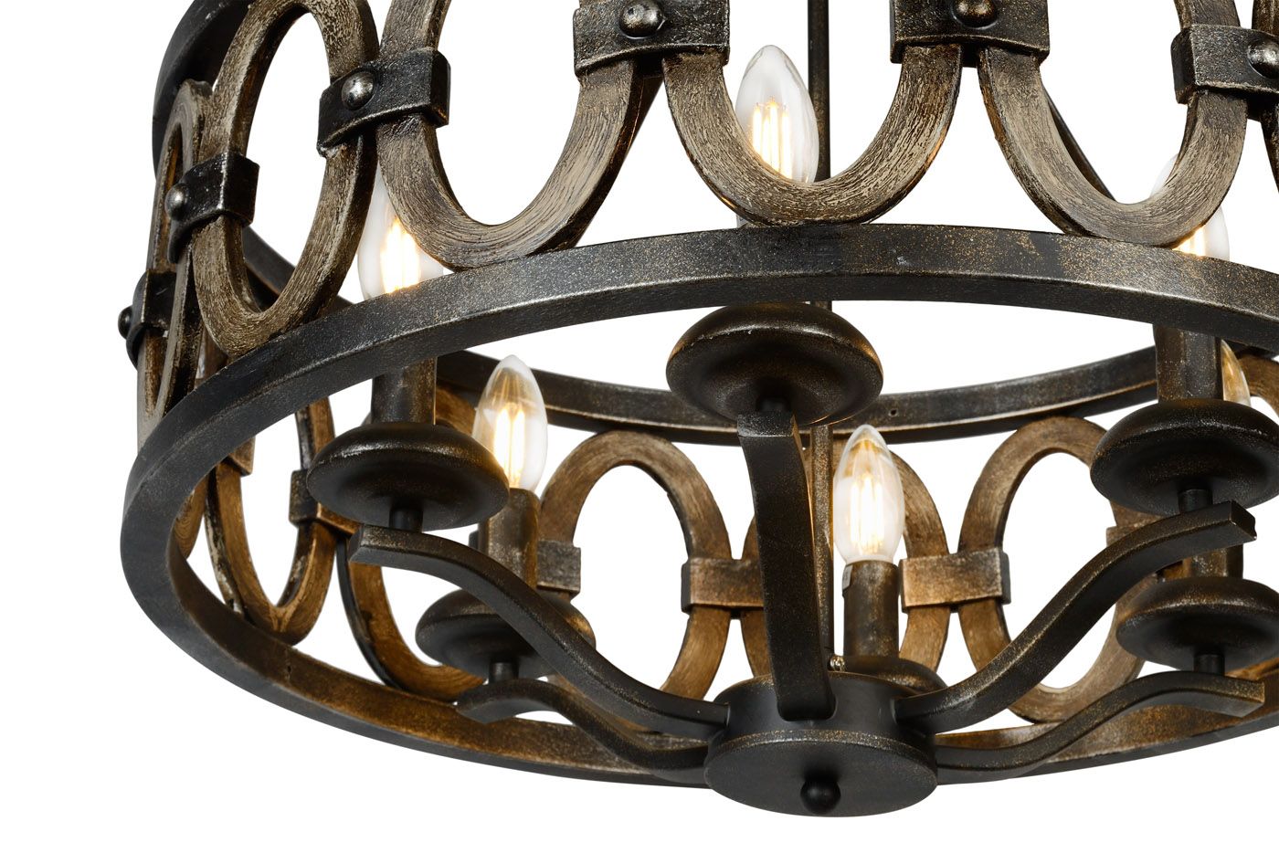 Подвесная люстра ILamp Organic Loft192-6_IP