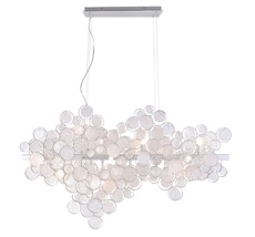 Подвесная люстра Crystallux DESEO DESEO SP12 L1000 SILVER_CR