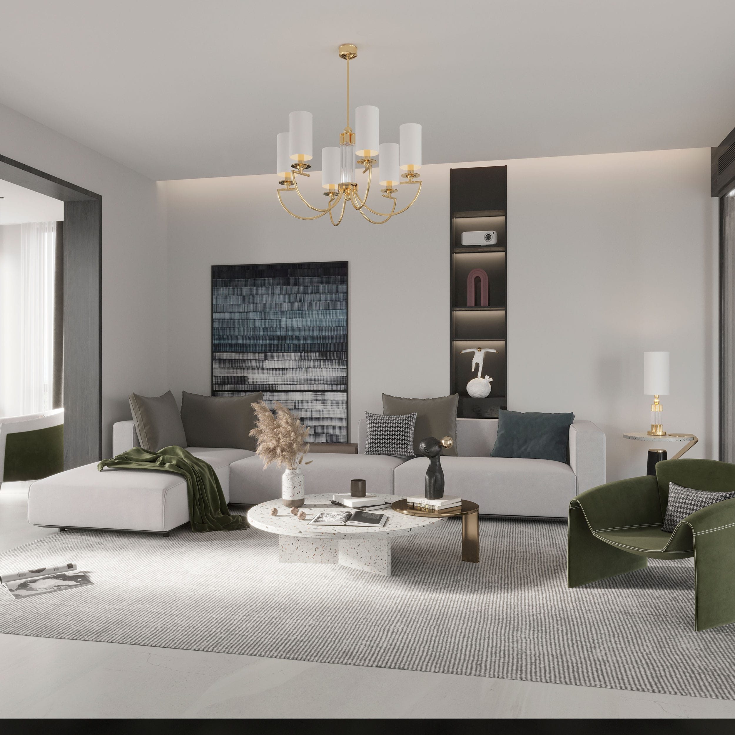 Потолочная люстра Kutek LEA LEA-ZW-6(Z/A)