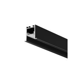 Алюминиевый профиль встраиваемый скрытого монтажа 22x22 (Черный, 2 м), ALM-2222-B-2M Maytoni 632013_MY