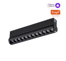 Трековый светодиодный светильник диммир. со сменой цв.температуры, пульт ДУ/Tuya Smart Life NOVOTECH VECTOR 359947