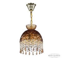 Подвесной светильник Bohemia Ivele Crystal 5478/22 G Amber/M-1F Drops K721_BI