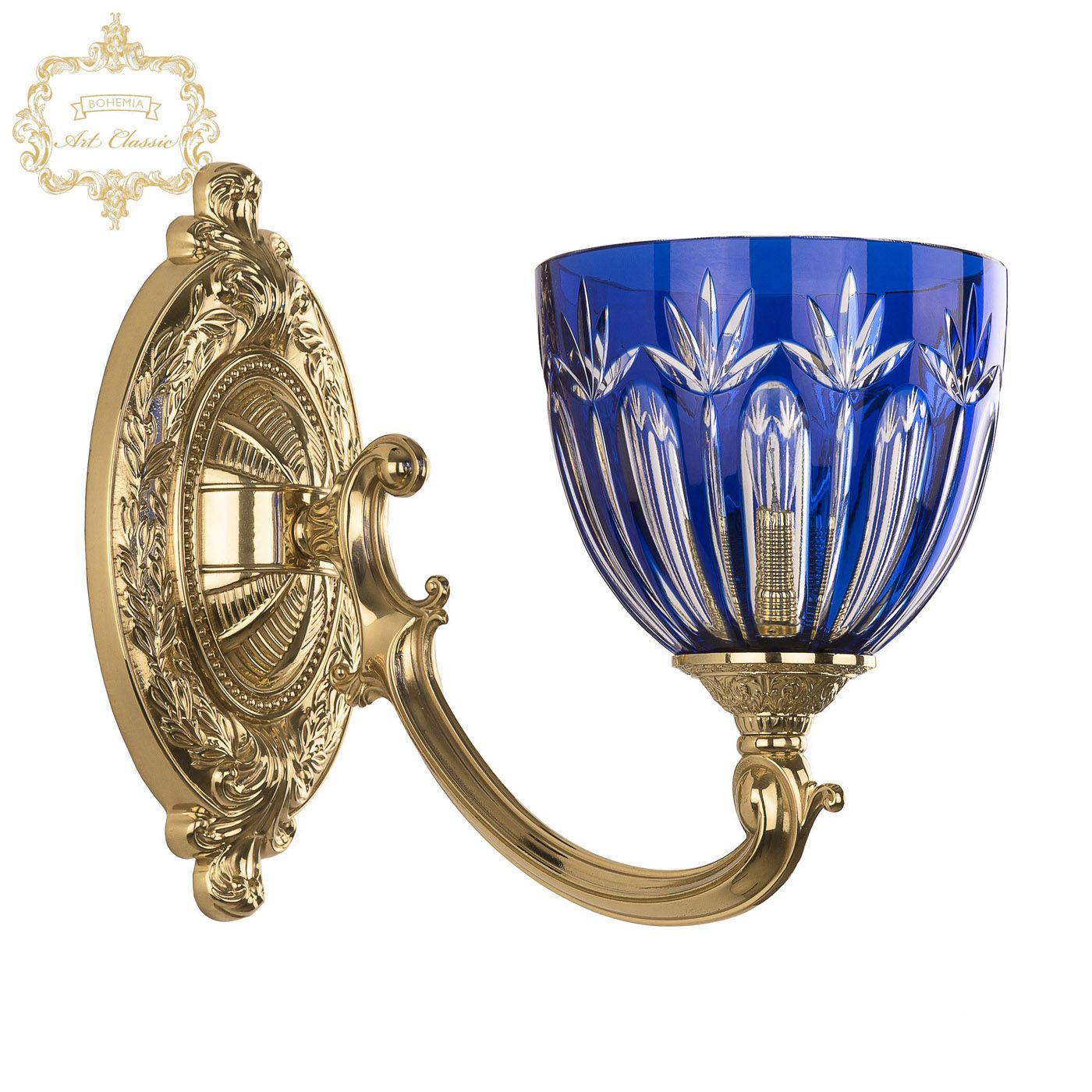 

Бра Bohemia Art Classic 30.209B10.1.175.G.P1.U.Clear-Blue.H-1I, 30.209B10.1.175.G.P1.U.Clear-Blue.H-1I