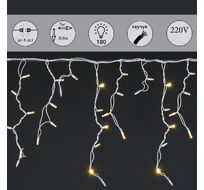 Гирлянда светодиодная Бахрома 5х0,6м 180LED Sneha A-507 WW/W FLASH_SN