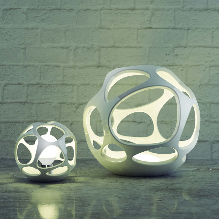 Настольная лампа Mantra шар Organica 5146_MN