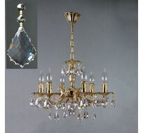 Хрустальная люстра Ambiente Ambient 2226/6 WP New Leaf_BZ
