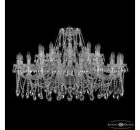 Хрустальная люстра Bohemia Ivele Crystal 1413/20+10/400 Ni_BI
