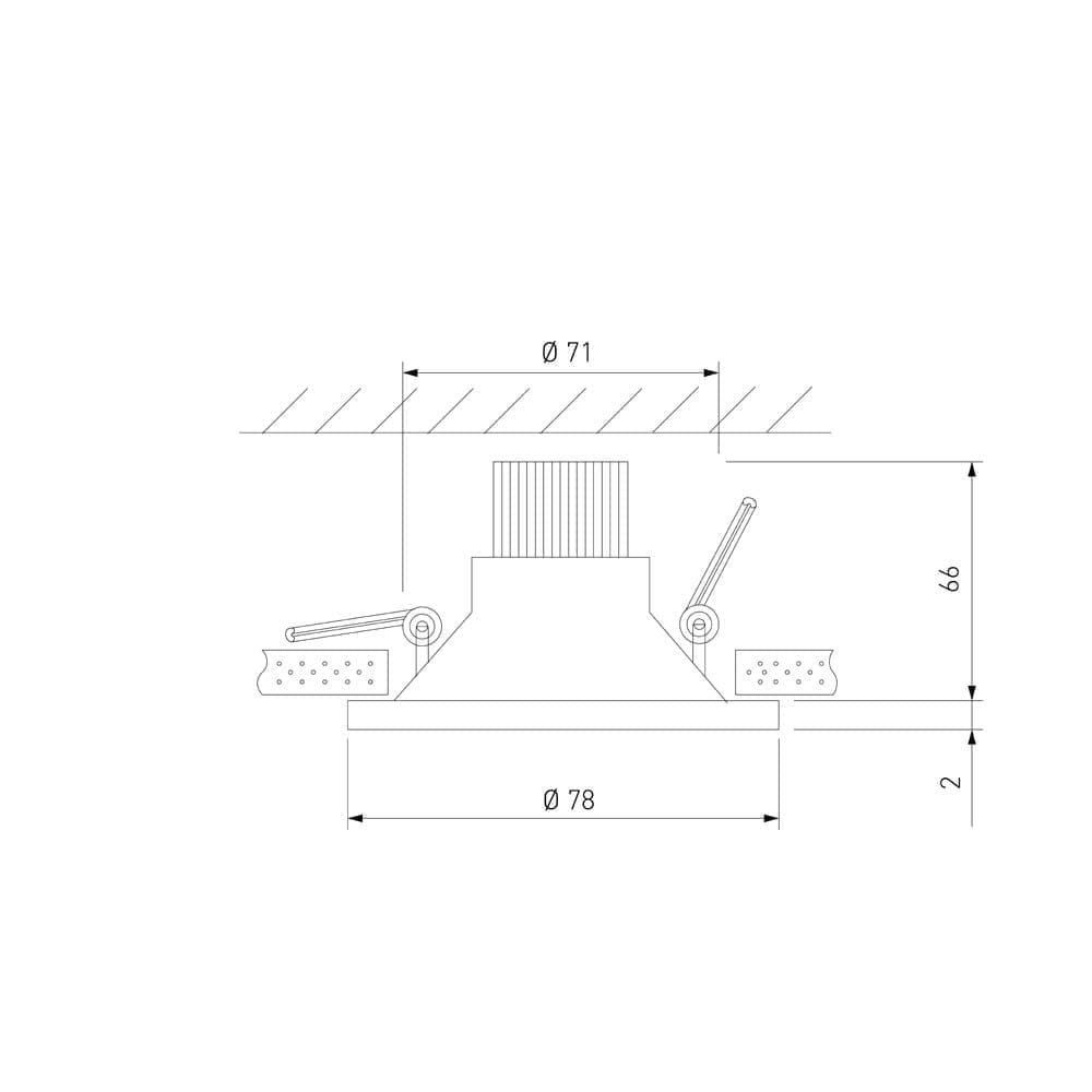 Встраиваемый светильник Elektrostandard 15266/LED a055718_ES