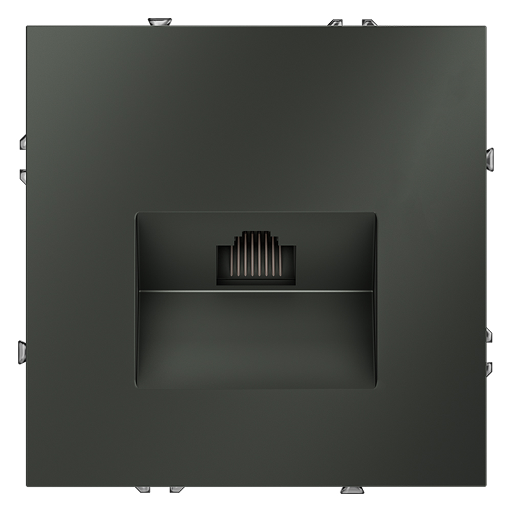 Розетка компьютерная встраиваемая VOLTUM S70 RJ45 VLS060106