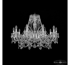 Хрустальная люстра Bohemia Ivele Crystal 1411/10/300 Ni_BI