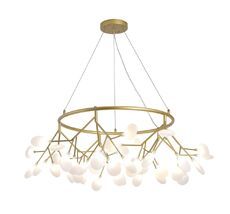 Подвесная люстра Arte Lamp CANDY A7272SP-45GO