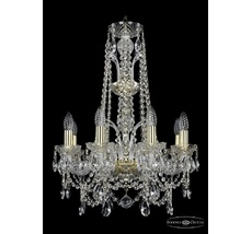 Хрустальная люстра Bohemia Ivele 1411/8/160/XL-65 G_BI