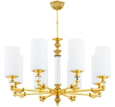 Потолочная люстра Merano-szklany Klosz Kutek MER-ZW-8(Z)