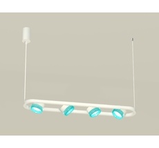 Подвесной светильник Ambrella light с композитным хрусталем Traditional DIY XB9163201_AMB