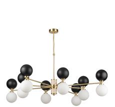 Подвесная люстра KUTEK FABRIANO FAB-ZW-8(ZM/6)CB