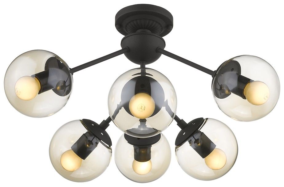 Потолочная люстра Wertmark BOLITA champagne WT WE236.06.027