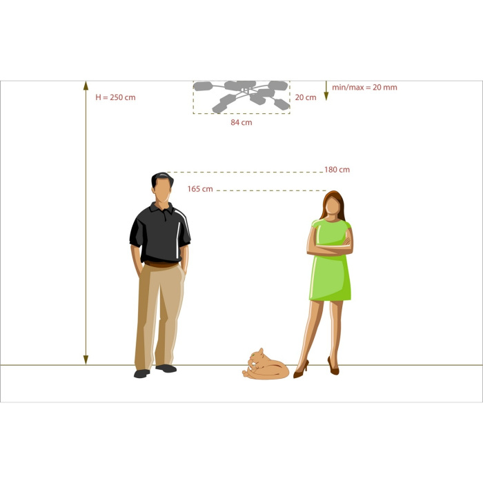 Потолочная люстра De Markt Олимпия 638011908_MW