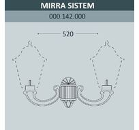 Консоль для паркового фонаря OFIR 000.142.000.A0